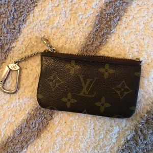 Louis Vuitton keychain coin purse